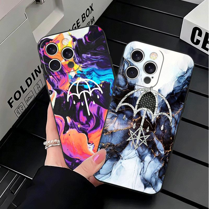 B-Brings Me The H-Horizons Soft Phone Case for iPhone 16 16E 17 Air 15 Pro Max 14 Plus 13 Mini 11 12 7 Black Cover Back Shell