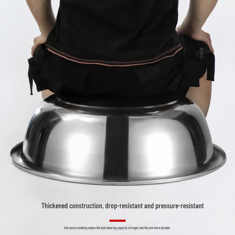 304 Stainless Steel Multi-purpose Deep Basin Set, 34cm