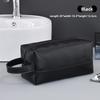 Travel Mens Toiletry Bag Pu Water Resistant Organizer For Business Trip