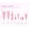 LAIKOU Japan Sakura Skin Care 7-pieces set, Face Cleanser Toner Serum Cream Mud Mask Sunscreen Eye Cream