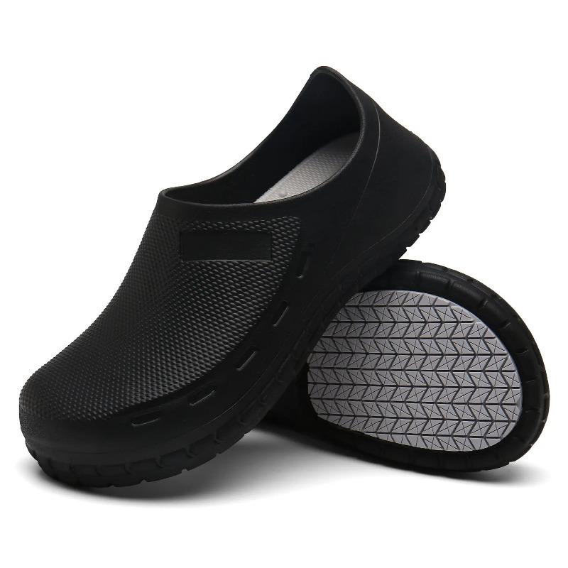 Unisex Shoes Lightweight EVA Loafers Waterproof Oil-proof Kitchen Work Shoes Men Women Chef Shoes Unisex Casual Loafers Footwear