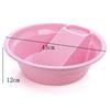 Thickened Plastic Washbasin with Washboard for Laundry and Baby Clothes
