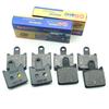 Motorcycle Front Rear Brake Pads for KAWASAKI ZX1400 Ninja ZX-14R ABS 2012- Special Edition ZZR1400 ABS 2006-2011 ZX-14
