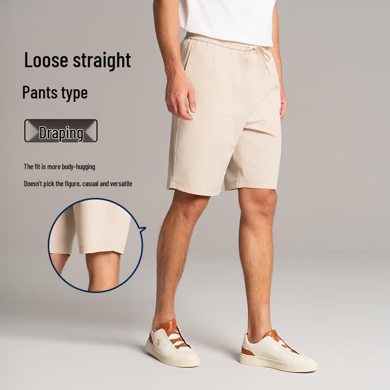 U.S. Polo Assn. Herren schnelltrocknende Eisseide Sportshorts