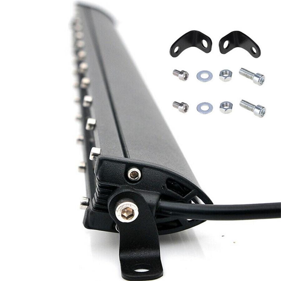 7inch Single Row slim 4D LENS Led Offroad Light Bar Fog Driving Fit For ATV SUV TRUCK BOAT 4WD 4X4 Pickup Cars