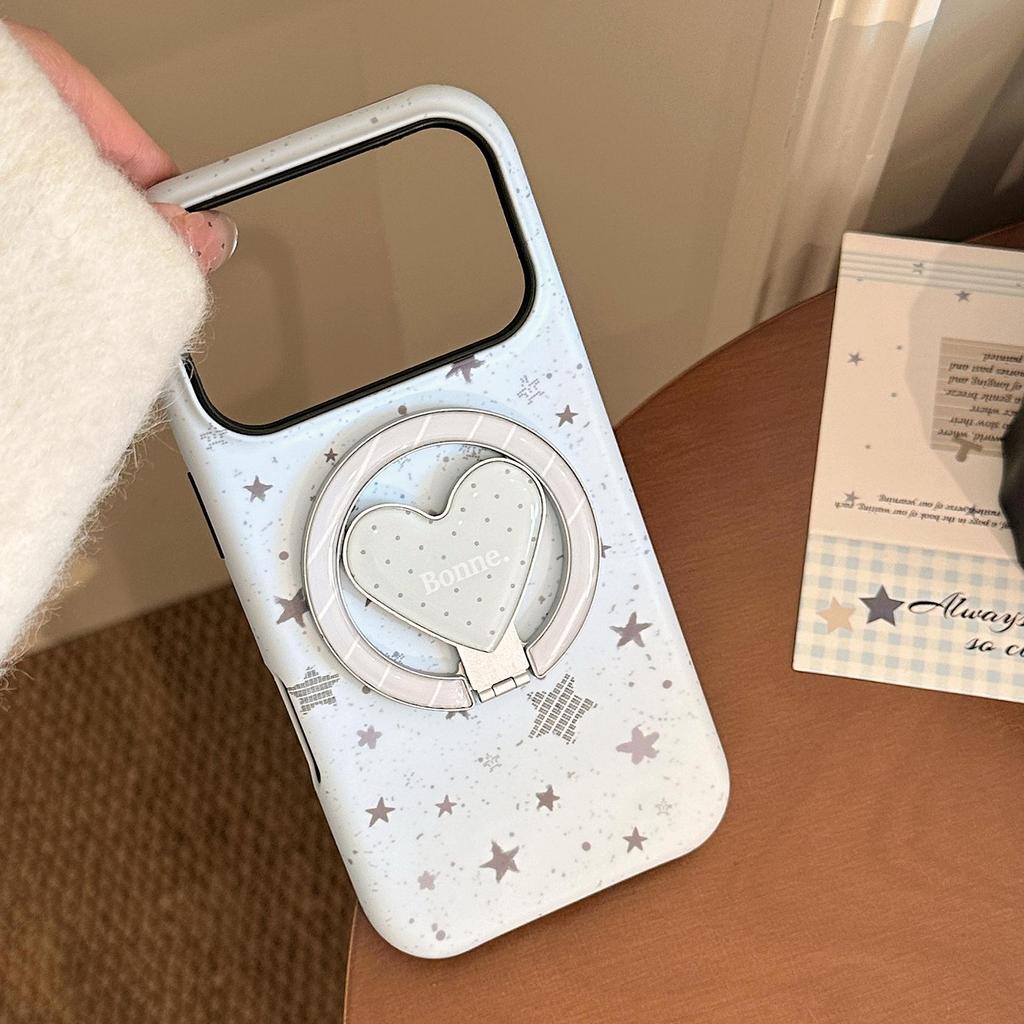 Grått Graffiti Stjärnställ Telefonfodral för iPhone 15, iPhone 16, iPhone 17 Pro Max