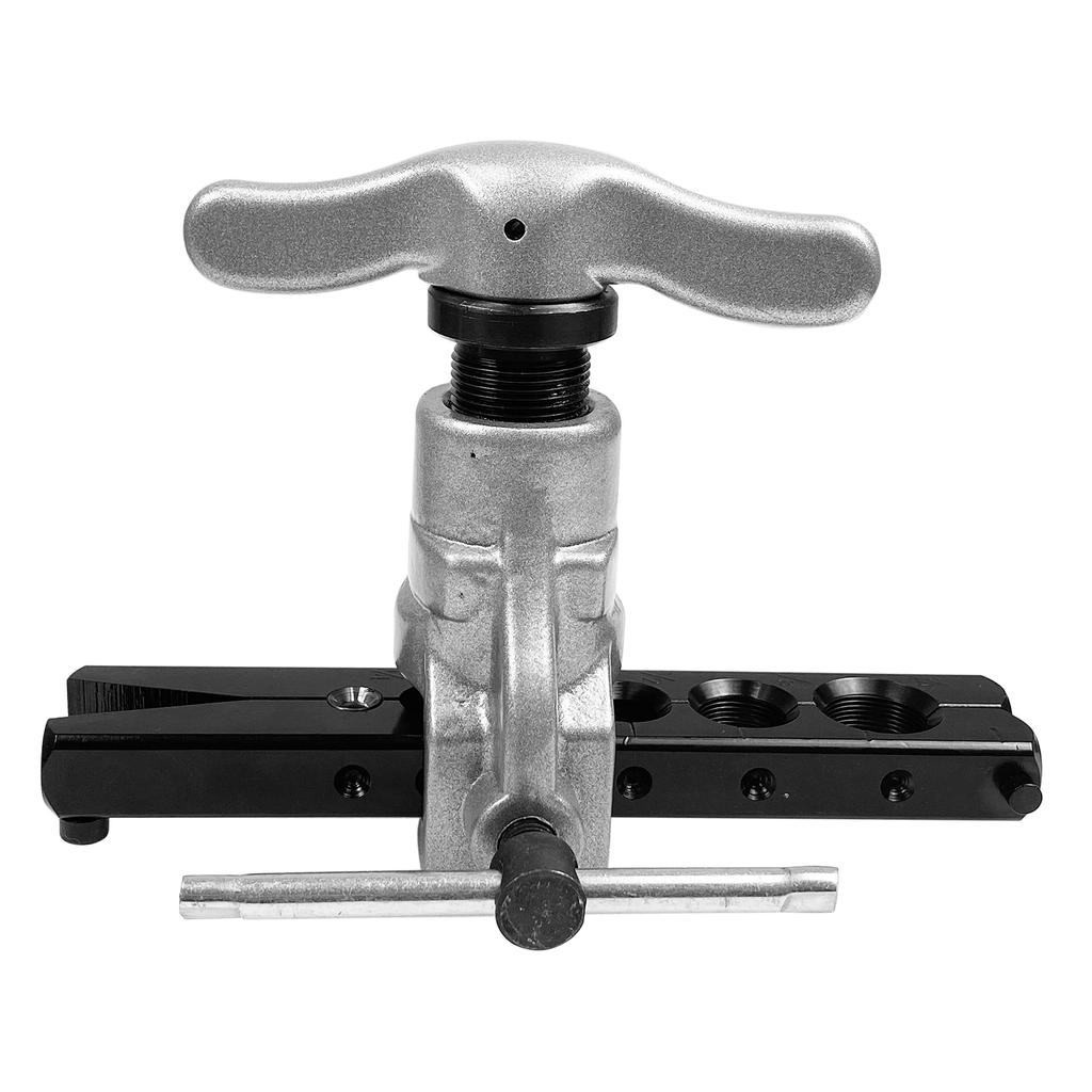 Flaring Tool Set Compatible with 6 Sizes Eccentric Type New Refrigerant Compatible HFS(R) 1/4" 5/16" 3/8" 1/2" 5/8" 3/4" 45°