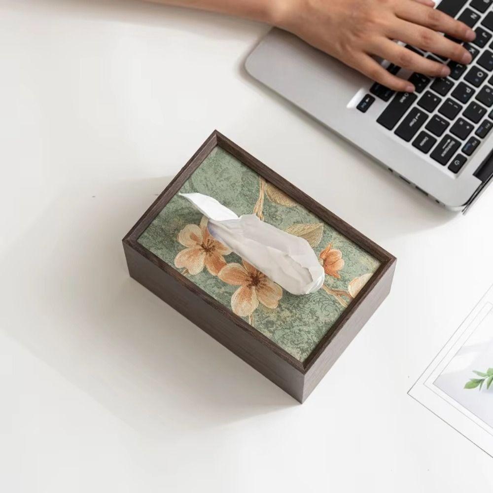 Elegant Tissue Box High-end Quality Paper Towel Holder Minimalist Paper Box  Desktop