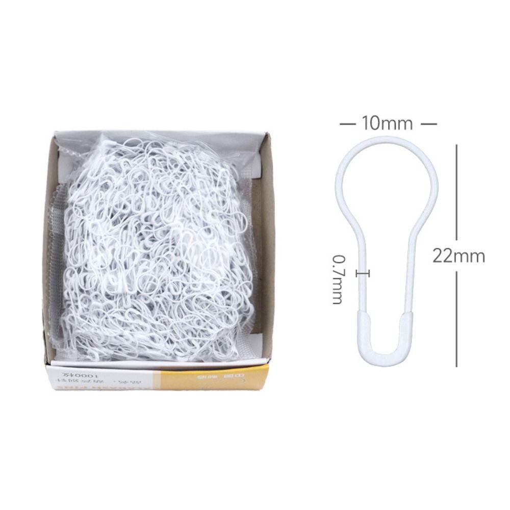 1000Pcs Gourd Shape Clothing Tag Pins Stainless Steel Hanging Tags Pins Safety Pins  Fabric Arts