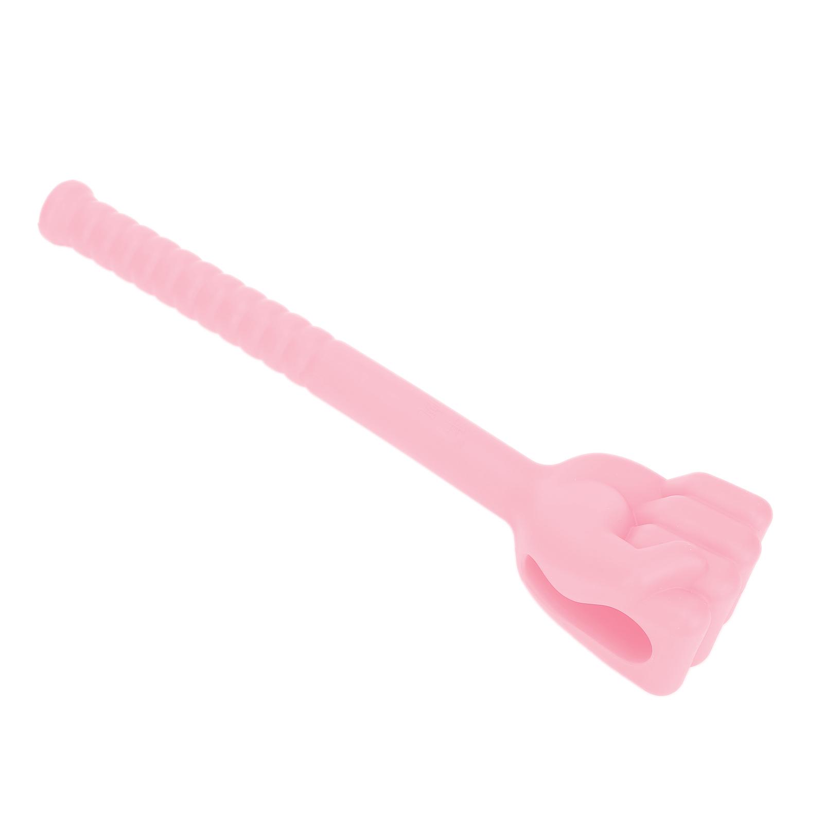 

Массажный молоток Fist с силиконовыми меридианами и гибкими нескользящими ручками(оранжевый ) розовый