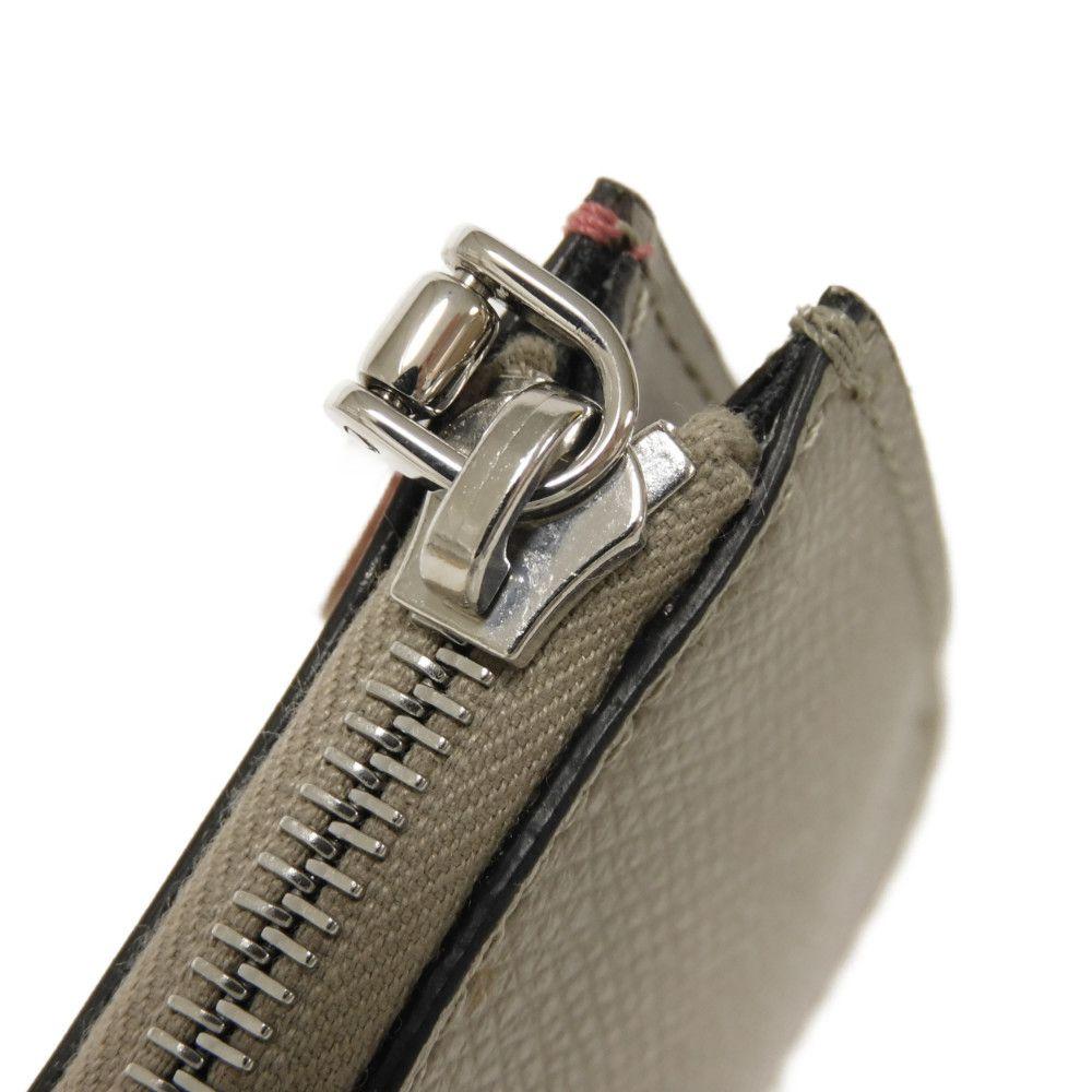 Used 11491 FF Diamond Fragment Case 8AP161 ALWA F1L2E 7943 Tortora Key Ring Card Case Logo Pink Dahlia Women's from