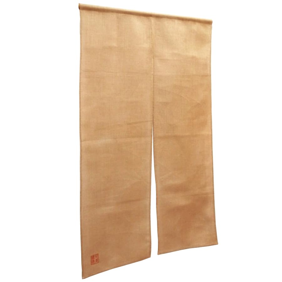 Senshishuin Linen Size 82cm x Curtain, 100% Jute, 142cm, Off-White