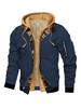 Men's Autumn Winter Washed Baseball Flight Jacket 5988 - Fashion Workwear