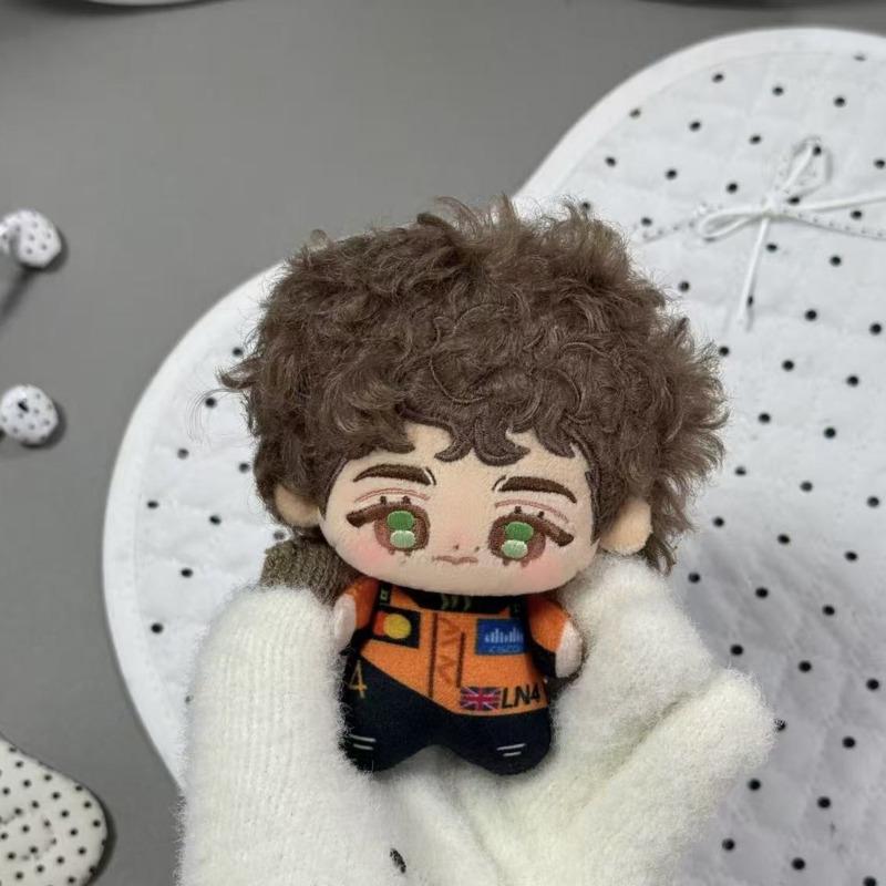 10cm Nuova Bambola Peluche Pilota F1 Giocattolo Carino George Russell Oscar Piastri Accessori Bambole Ciondolo Per Fan Bambola Morbida Ripiena Regali