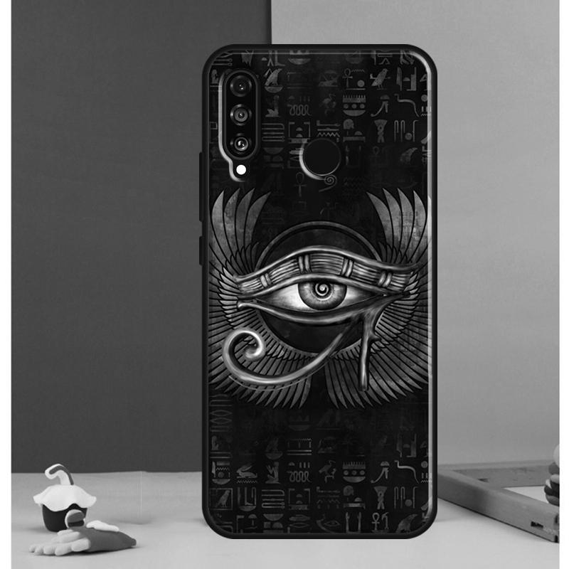 Egyptian Eye Of Horus Case For Huawei Nova 12s 7i 8i 11i 12i 9 10 SE Y73 Y90 Y70 Y72 Y61 Y91 P30 P40 Lite P60 Pro