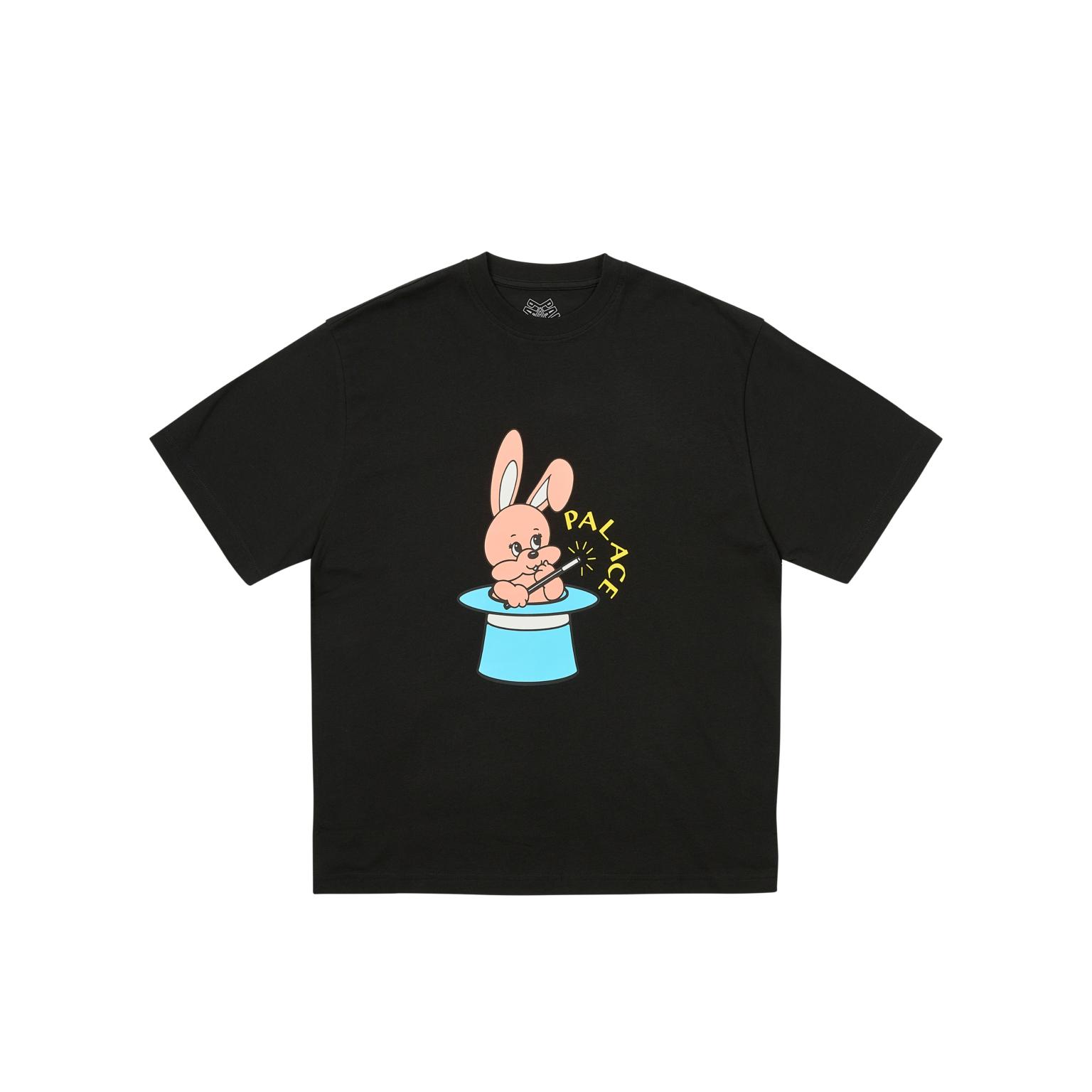 

Palace Bunny T-Shirt Black Unisex Tops P28TS033 L