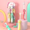 Miker Cute Dinosaur Kids Soft Toothbrush Set