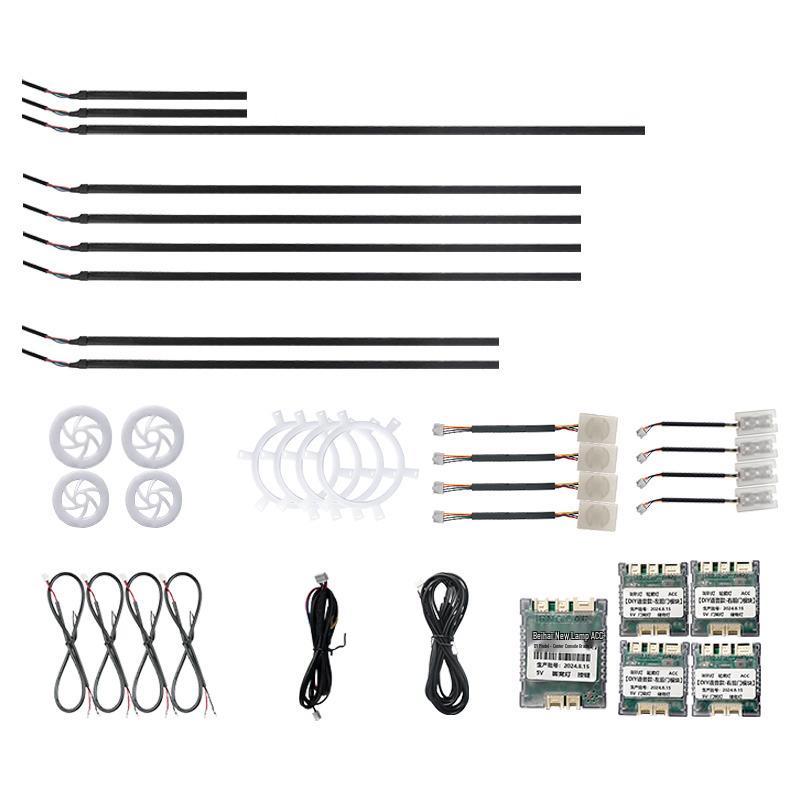 Dynamic Interior Ambient Lights for ZEEKR LS6/L6/LS7 with Original Screen Control
