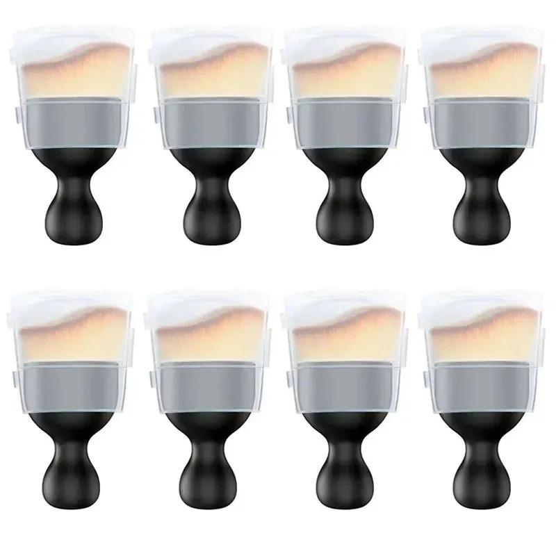 Auto-Innenreinigungsbürste, Klimaanlage, Luftauslass, weiches Fell, Reinigungsbürsten mit Muscheln, Fugenstaubentfernung, Detaillierungsbürsten-Werkzeuge