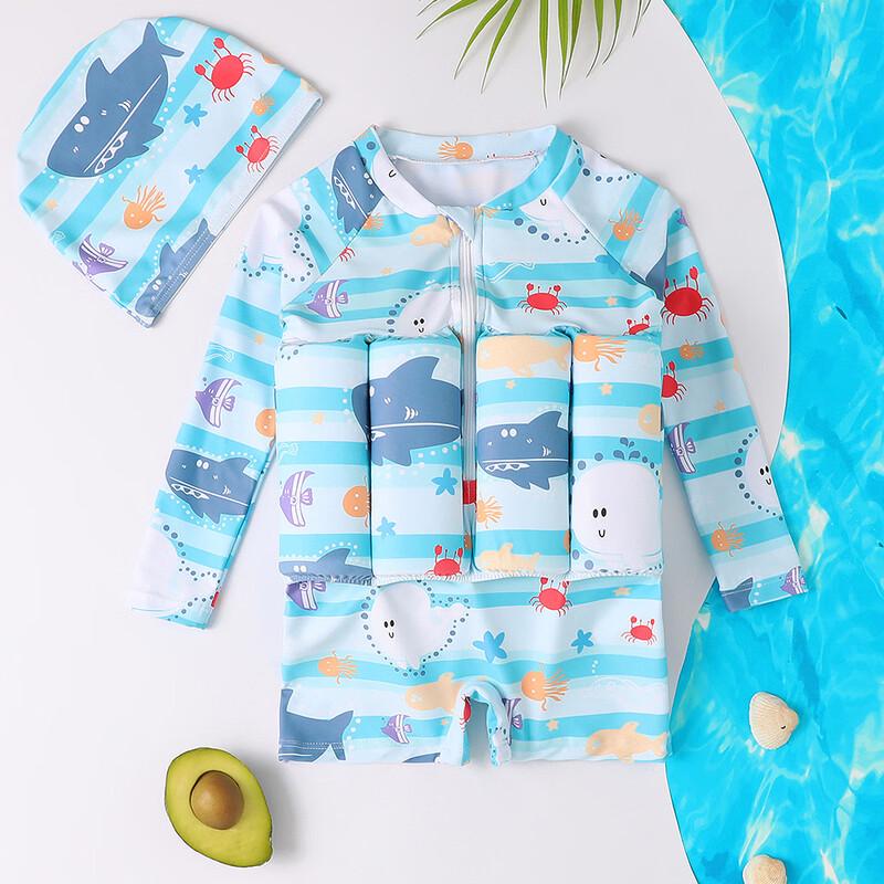 Kids Long Sleeve Buoyancy Swimsuit