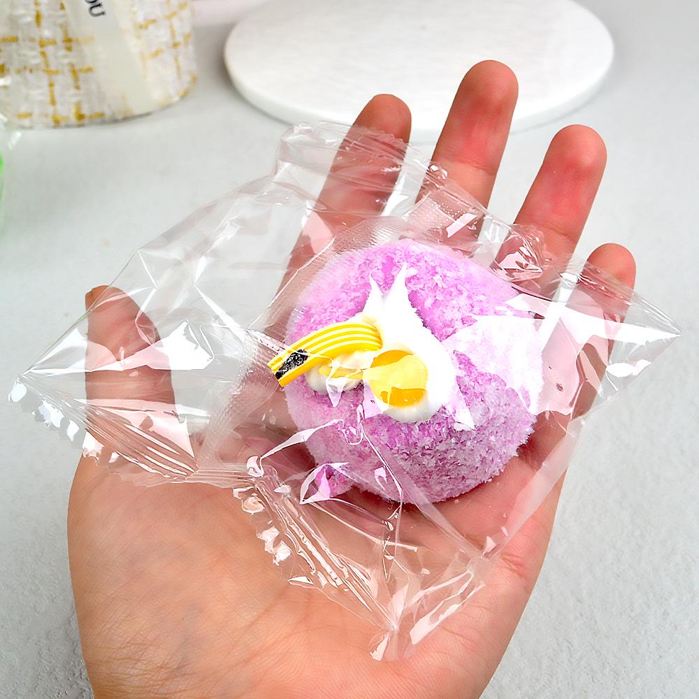 Slow Rebound PU Steamed Bun Squeeze Toy Fridge Magnet