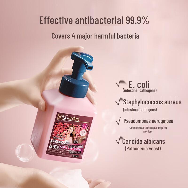 Shuguoyuan Ebony Rose Antibacterial Foaming Hand Soap