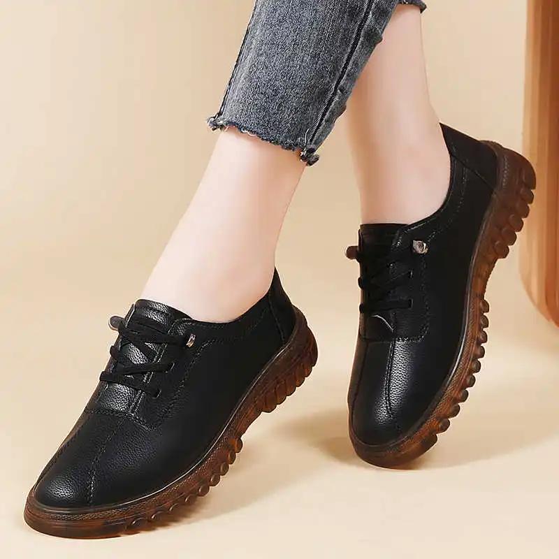 Fashion Beanie Round Toe Shoes Women Size 42 Mary Jane Shoes Ladies Sneakers Boots Size 44 Woman Sports Design Sneackers Flatas