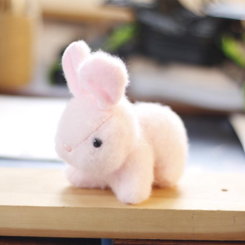 

Lovely Plush Rabbit & Bear Doll,Coniglio,Key Chain Bag Pendant Stuffed Toys,Baby Kids Hare Birthday Gifts Bunny Rabbits Toy Ring Approx. 10CM