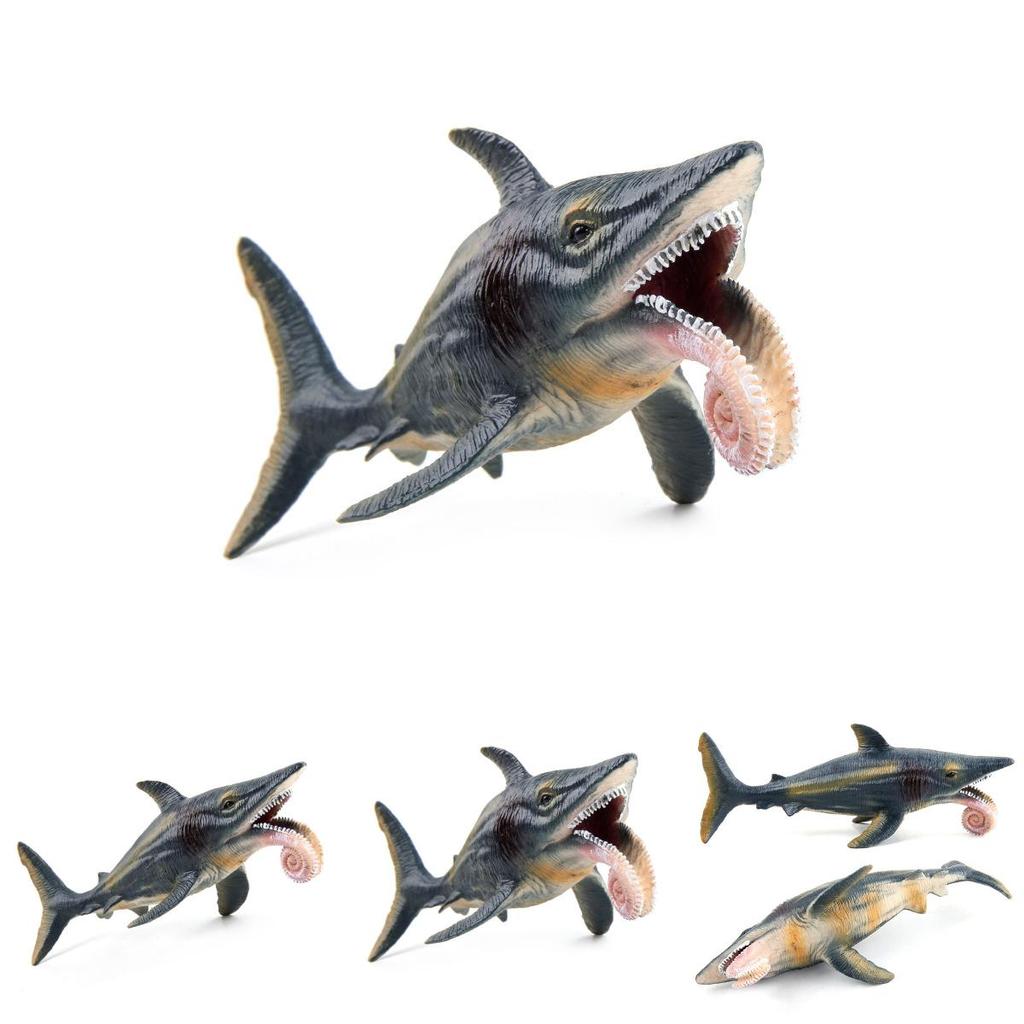 Dinosaur Marine Helicoprion Model For Kids Educational Pvc Realistic Toy