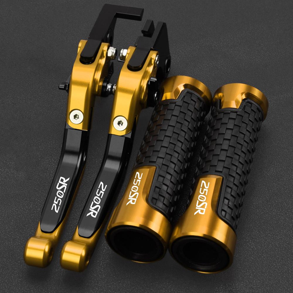Moto Adjustable Extendable Brakes Clutch Lever Handle Bar Hand Grips Ends Hand Brake For CFMOTO CF MOTO 250SR 250