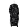 Balenciaga 657546 20 Years Black Ribbon Tie Polka Dot Knit Dress Dress XS blackUsed