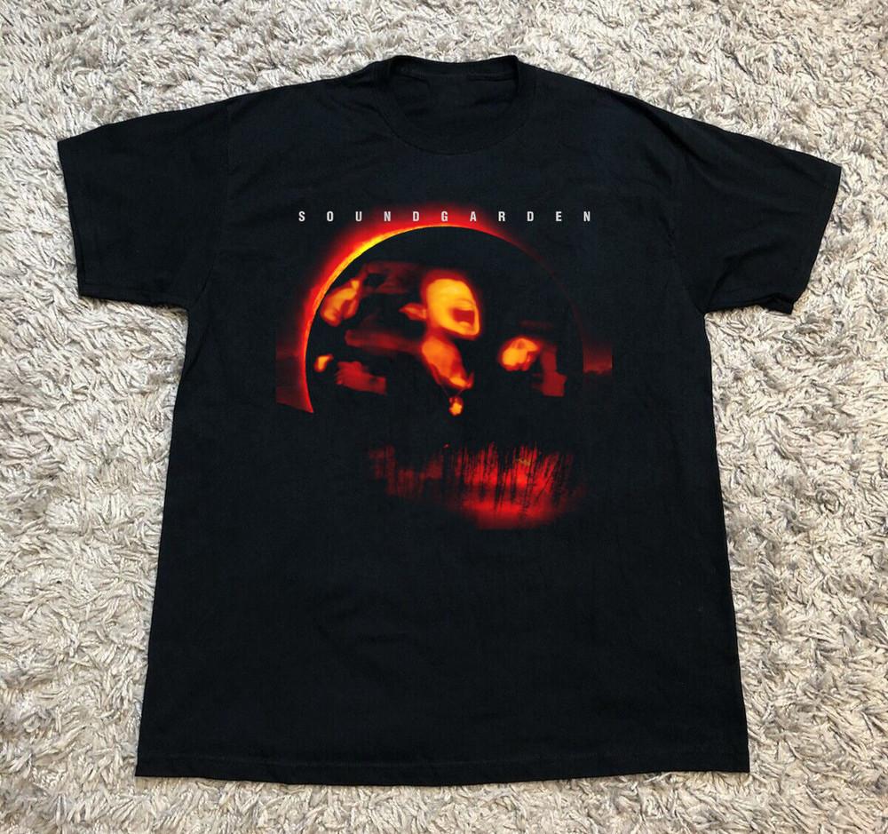 Soundgarden Black Cotton All Size S-5XL Gift Fans Shirt HT09