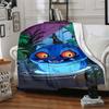 1pc K-Pop Demon Hunters Soft Skin-Friendly Flannel Blanket with Digital Printing, Various Sizes Available for Family, Friends, Birthday