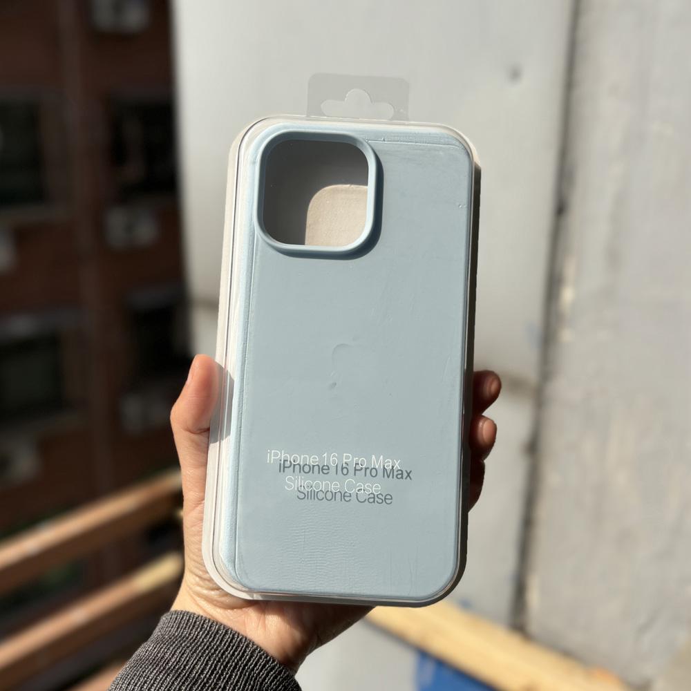Solid Color Liquid Silicone Case Cover For iPhone 16 Pro Max 16Pro Soft Active Touch Camera Button Cases