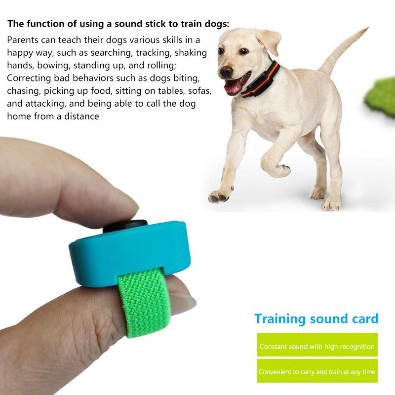 Interactive Sound Clicker Trainer For Thumb Training No Battery For Dogs Cats Positive Reinforcement Train
