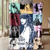 Taylor Swift Custom Flannel Throw Blanket Print Your Name Text Soft Warm Blanket Holiday Present