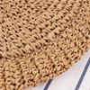 Women Boho Woven Handbag Summer Beach Tote Straw Bag Round Rattan Shoulder Bag