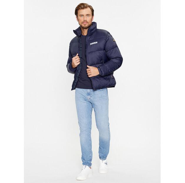 Winter Jacket Napapijri NP0A4GJF, Dark Blue, Regular Fit