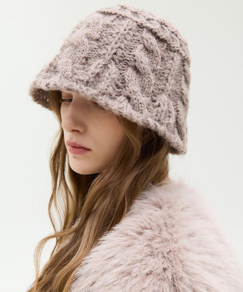 LARTIGENT Lx Knit Bucket Hat(Brown)