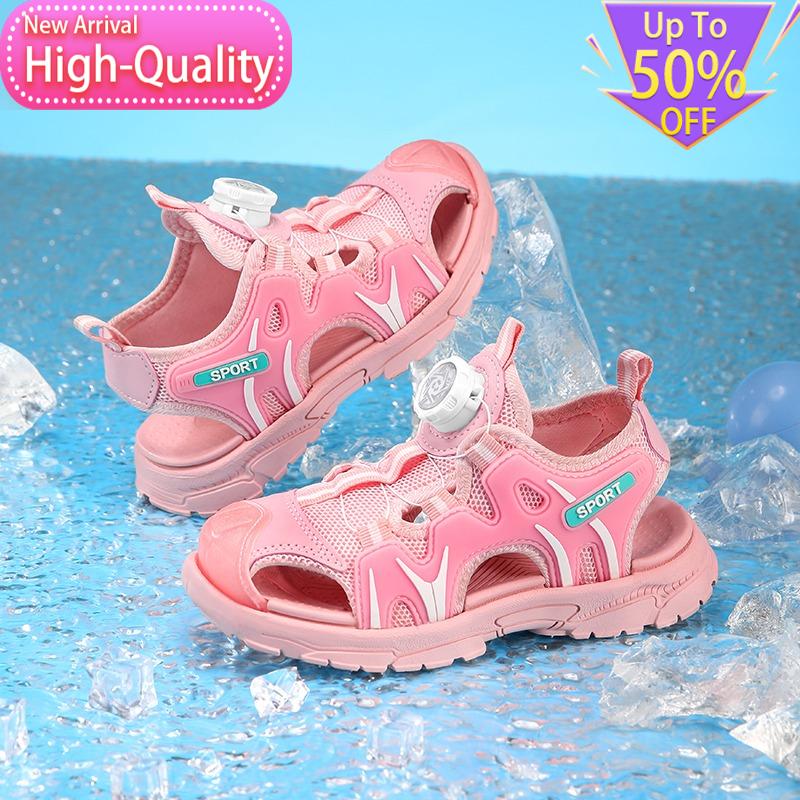 Summer Childrens Sports Shoes Breathable and Rebound Soft Running Shoes Lightweight Campus Support Casual Shoes