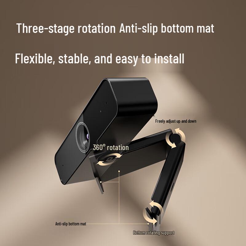 Deli MM102 2K HD Autofocus USB Webcam