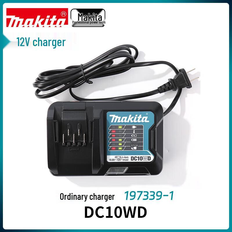 Зарядное устройство Makita 12V Li-Ion, DC10WD, с китайской вилкой (адаптер в комплекте)