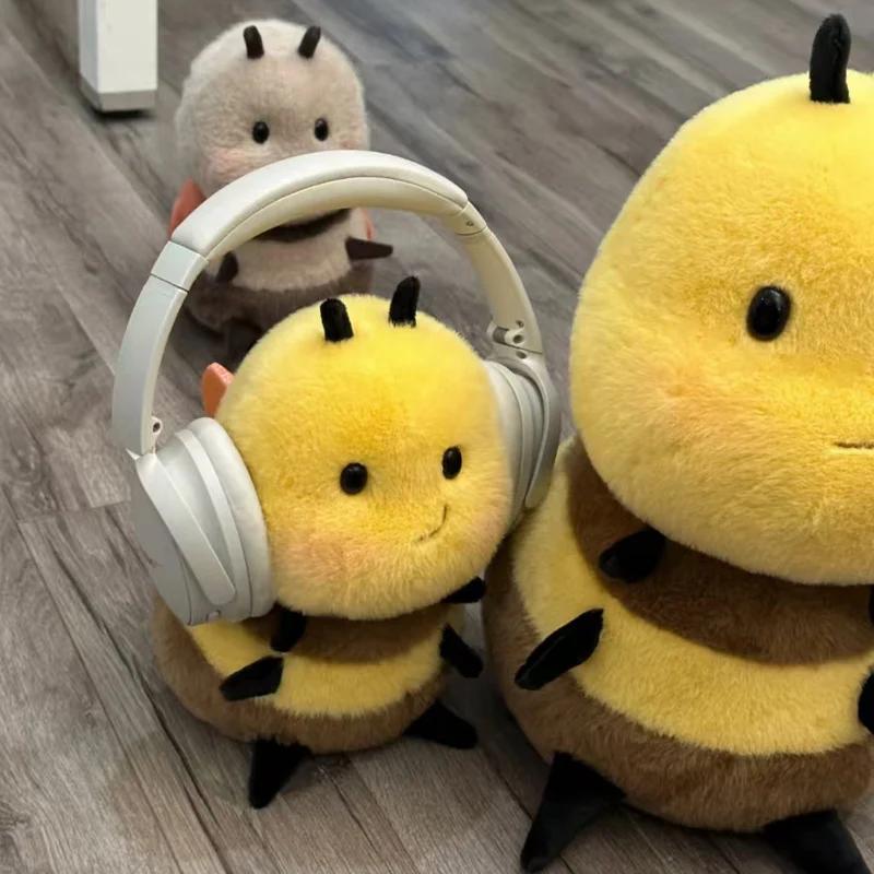 20cm Roztomilá Kreslená Medvídková Včelka Plyšová Hračka Kawaii Měkká Vyplněná Zvířátka Plyšáci Děti Dívky Kluci Narozeniny Vánoční Dárky