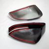 For Toyota C-HR CHR  2024 ABS Fiber Rear View Cover Trim Rearview Mirror Case Cap Overlay Protection Stick Car Accessories