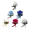 Rose Flower Brooch Pin Wedding Corsage Colors