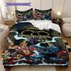 Heman Masters Universe Threepiece Set 1 Duvet Cover 2 Pillowcase Without Core Bedding Set Christmas Birthday Gift Soft And Comfortable