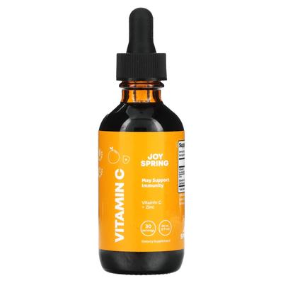 Vitamin C + Zinc, Ages 2+, 60ml (2fl Oz)
