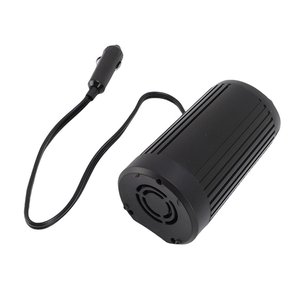 200W Car Inverter DC 12V to AC 220V Cigar Lighter Input Dual USB and Type C Fast Charging Car Plug Adapter Outlet for