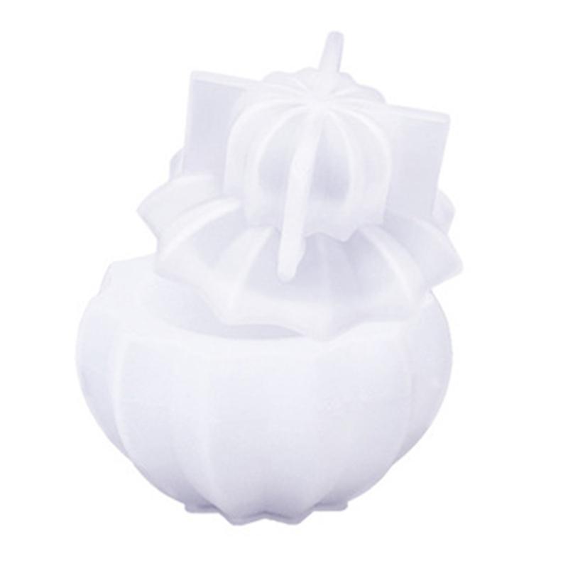 Flexible Silicone Mould for Storage Box Decorative Candle Jar with Lid Crafting Moulds Elegant Jewelry Organiser Mold