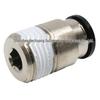 Japan PISCO Hex Hole Straight Connector POC12 Series